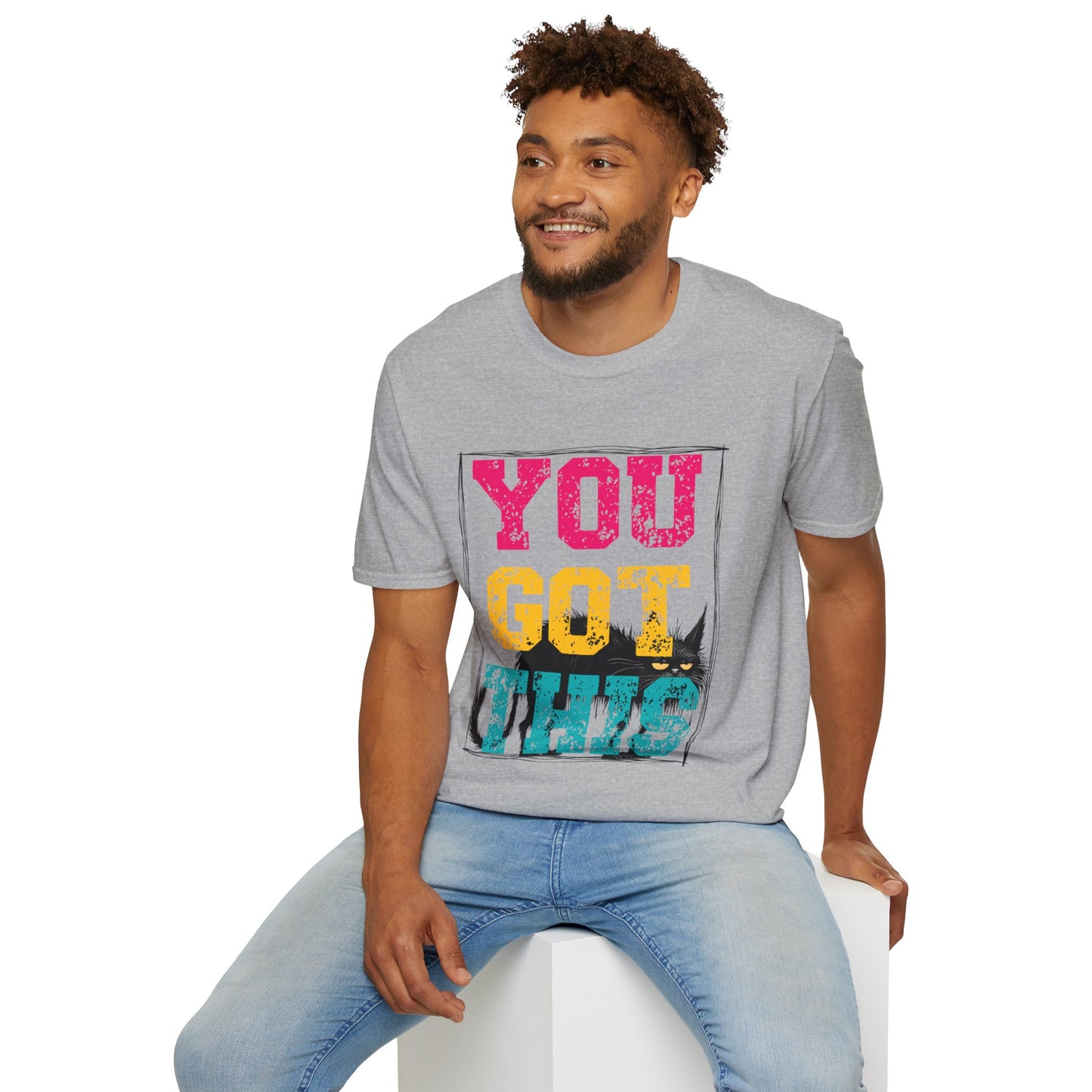 You Got This Unisex Soft-Style Cotton T-Shirt – Lightweight, Comfortable, and Sustainable