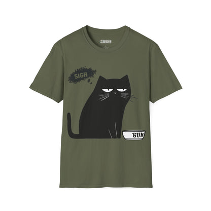 Bored Cat The Bun Unisex Soft-Style T-Shirt – Ultra Comfort & Timeless Style