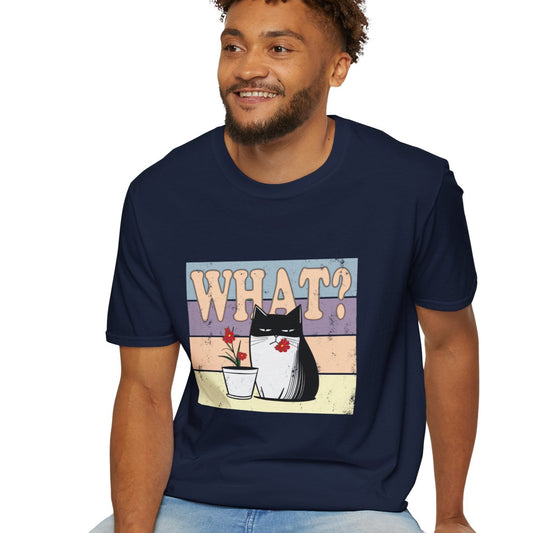 What? Unisex Soft-Style Cotton T-Shirt – Lightweight, Comfortable, and Sustainable