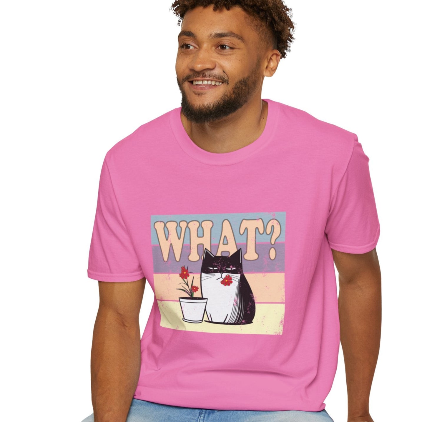 What? Unisex Soft-Style Cotton T-Shirt – Lightweight, Comfortable, and Sustainable