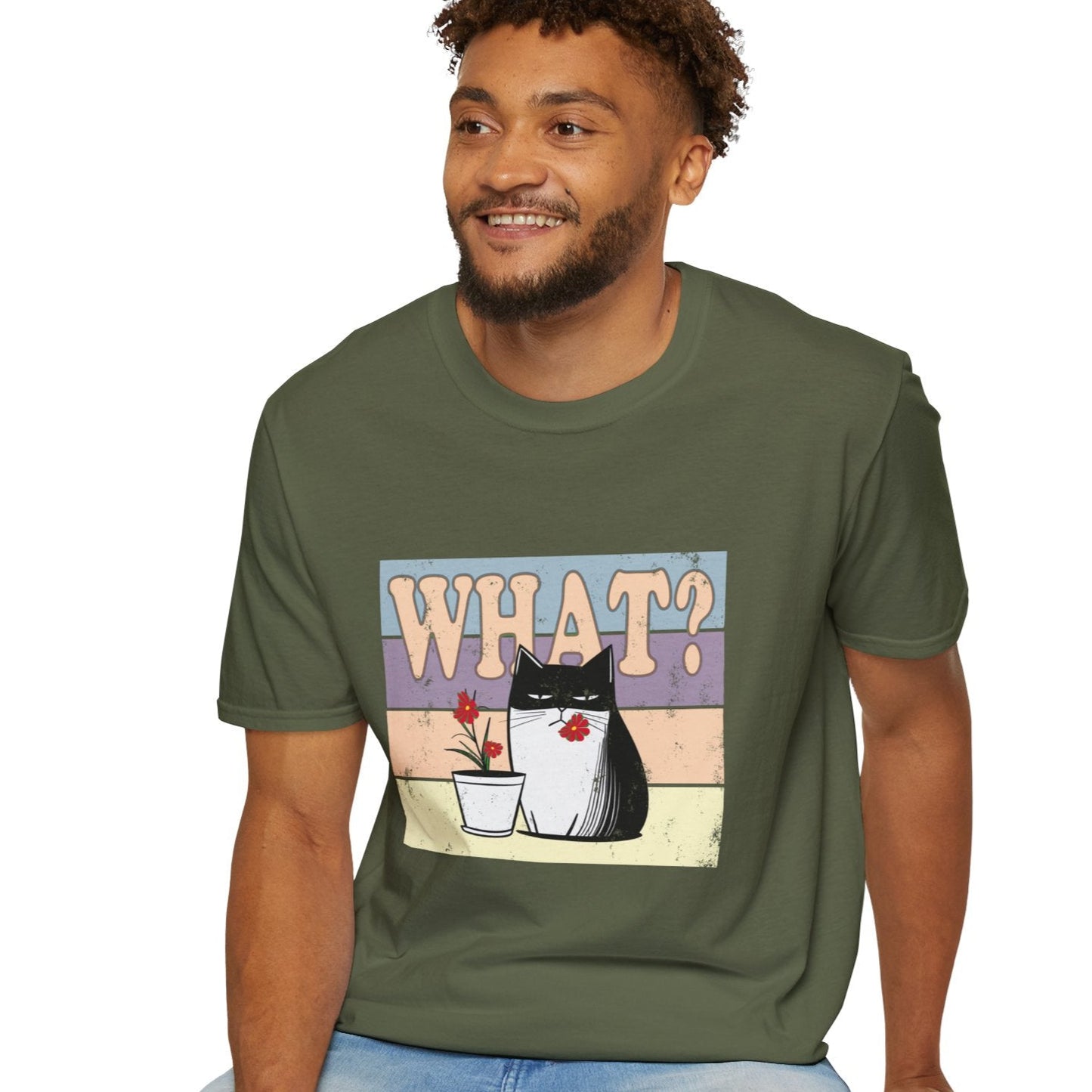 What? Unisex Soft-Style Cotton T-Shirt – Lightweight, Comfortable, and Sustainable