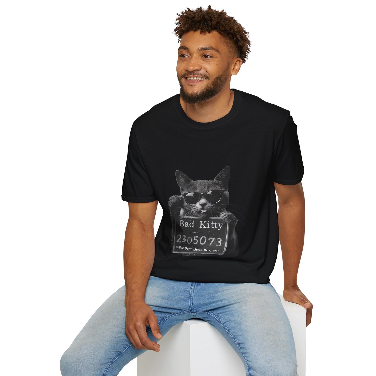 Bad Kitty Unisex Soft-Style Cotton T-Shirt – Lightweight, Comfortable, and Sustainable