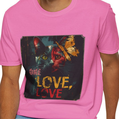 One Love Unisex Soft-Style Cotton T-Shirt – Lightweight, Comfortable, and Sustainable