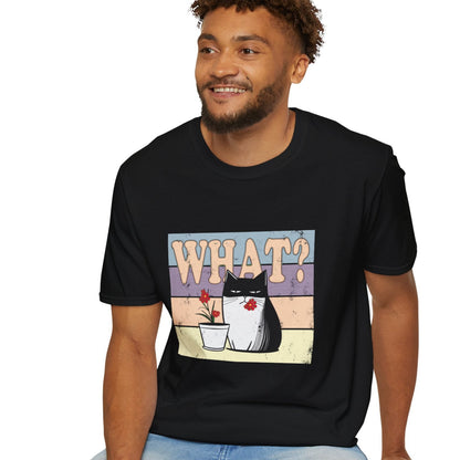 What? Unisex Soft-Style Cotton T-Shirt – Lightweight, Comfortable, and Sustainable