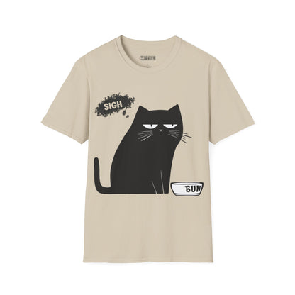 Bored Cat The Bun Unisex Soft-Style T-Shirt – Ultra Comfort & Timeless Style