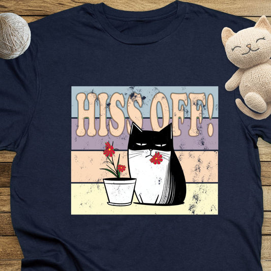 Hiss Off! Unisex Soft-Style Cotton T-Shirt – Lightweight, Comfortable, and Sustainable