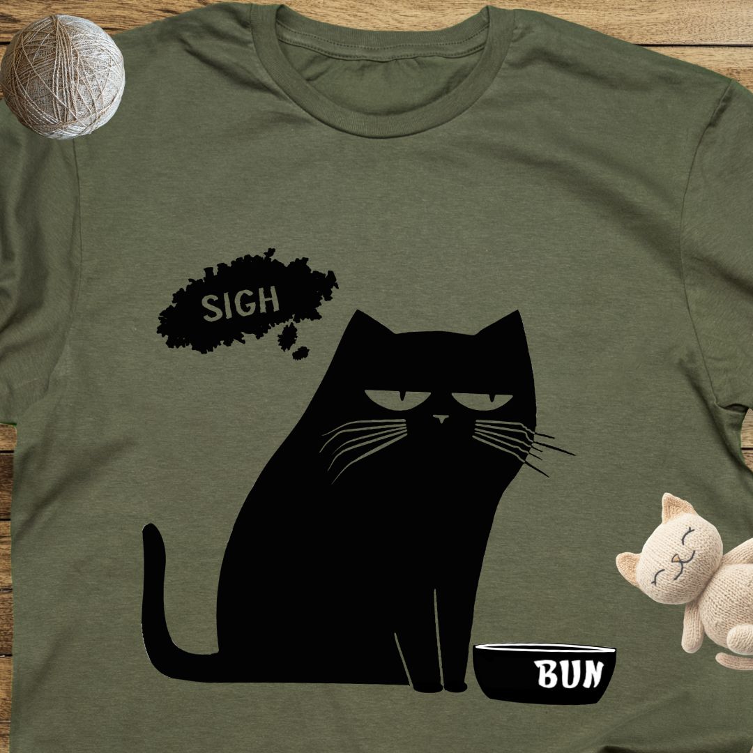 Bored Cat The Bun Unisex Soft-Style T-Shirt – Ultra Comfort & Timeless Style