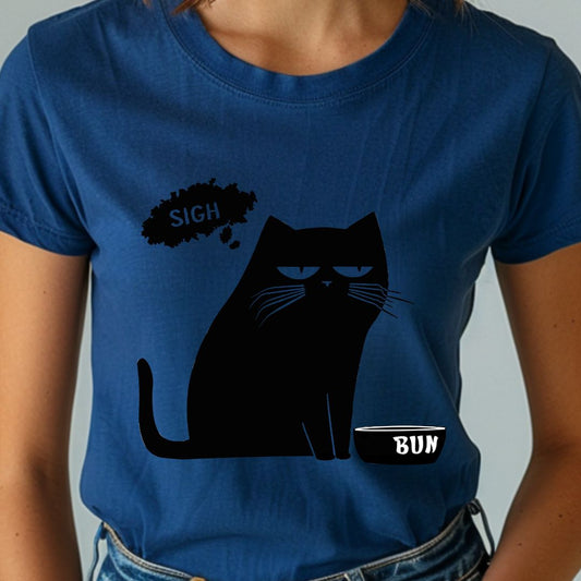 Bored Cat The Bun Unisex Soft-Style T-Shirt – Ultra Comfort & Timeless Style