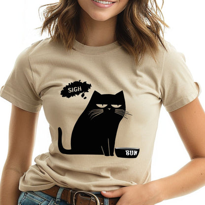 Bored Cat The Bun Unisex Soft-Style T-Shirt – Ultra Comfort & Timeless Style