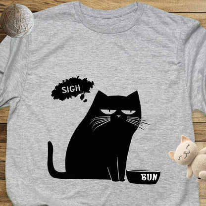 Bored Cat The Bun Unisex Soft-Style T-Shirt – Ultra Comfort & Timeless Style