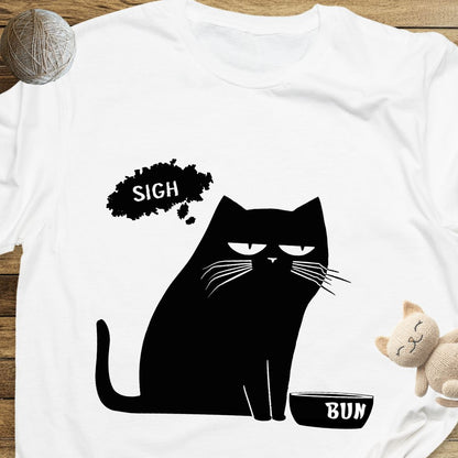 Bored Cat The Bun Unisex Soft-Style T-Shirt – Ultra Comfort & Timeless Style