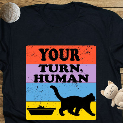 Your Turn Human Unisex Soft-Style Cotton T-Shirt – Lightweight, Comfortable, and Sustainable