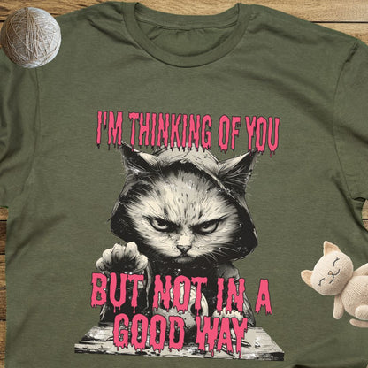 I'm Thinking Of You Unisex Soft-Style Cotton T-Shirt – Lightweight, Comfortable, and Sustainable