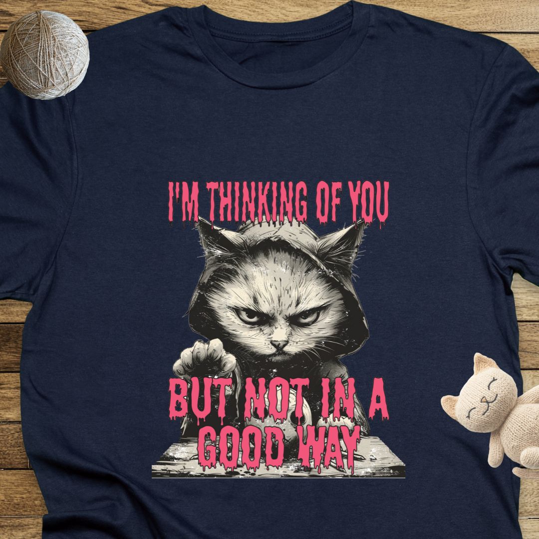 I'm Thinking Of You Unisex Soft-Style Cotton T-Shirt – Lightweight, Comfortable, and Sustainable