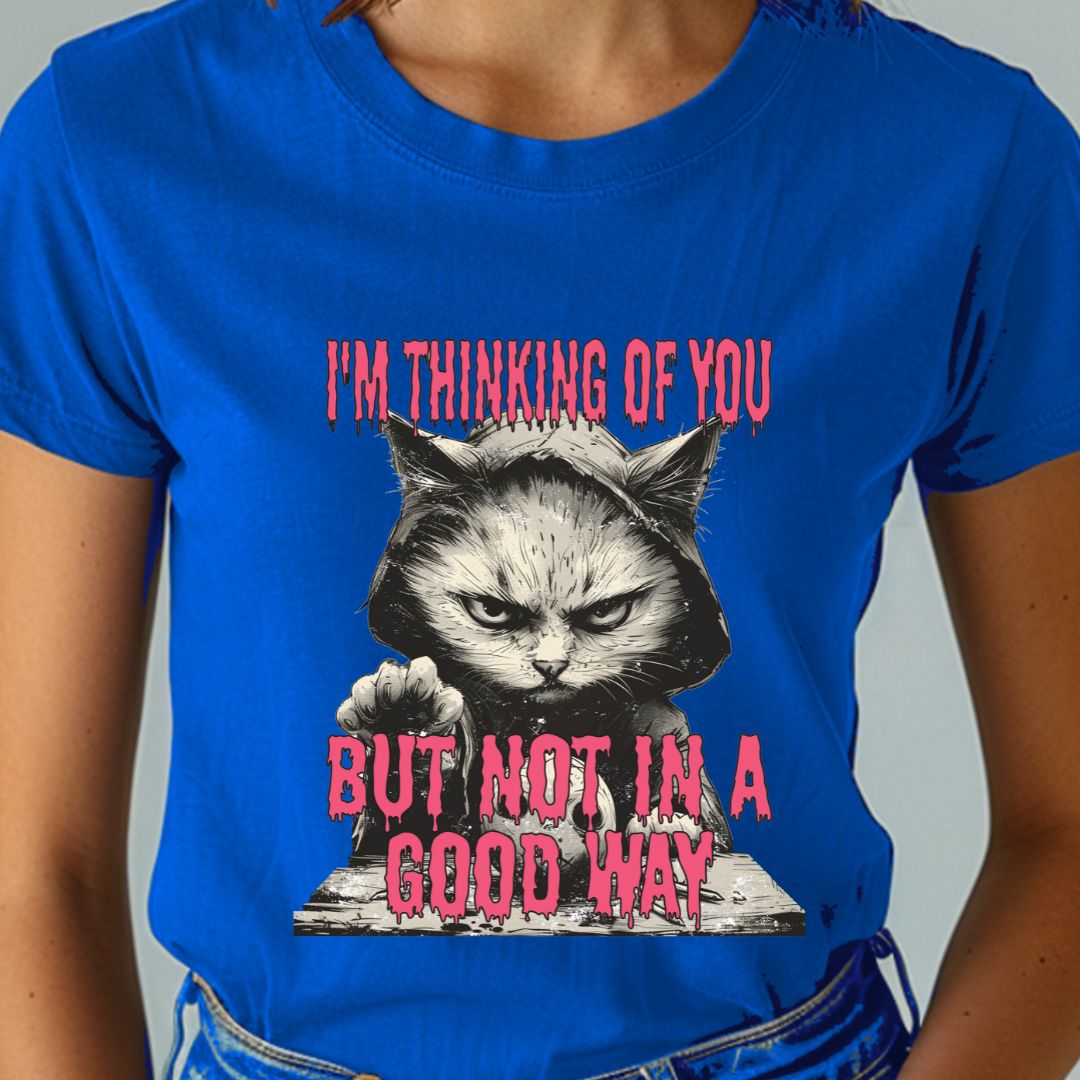 I'm Thinking Of You Unisex Soft-Style Cotton T-Shirt – Lightweight, Comfortable, and Sustainable