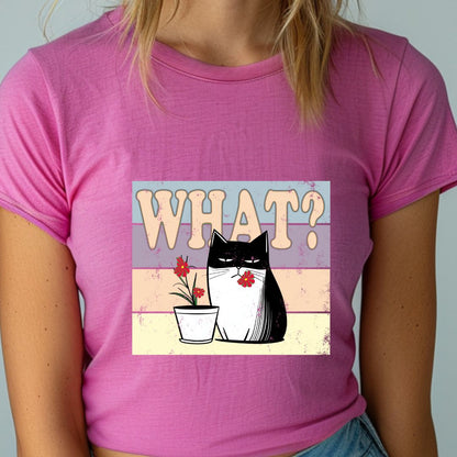 What? Unisex Soft-Style Cotton T-Shirt – Lightweight, Comfortable, and Sustainable