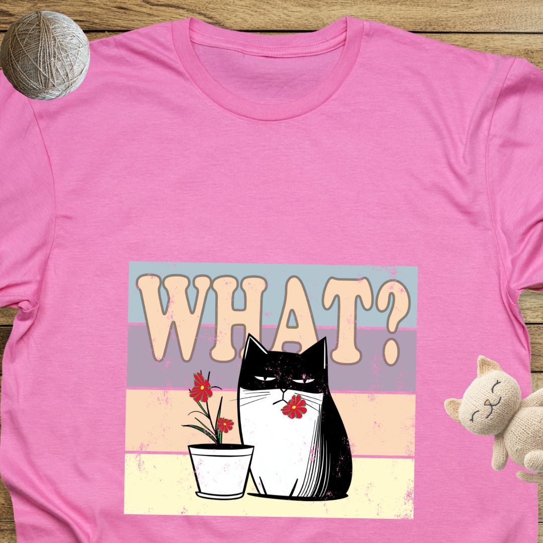 What? Unisex Soft-Style Cotton T-Shirt – Lightweight, Comfortable, and Sustainable