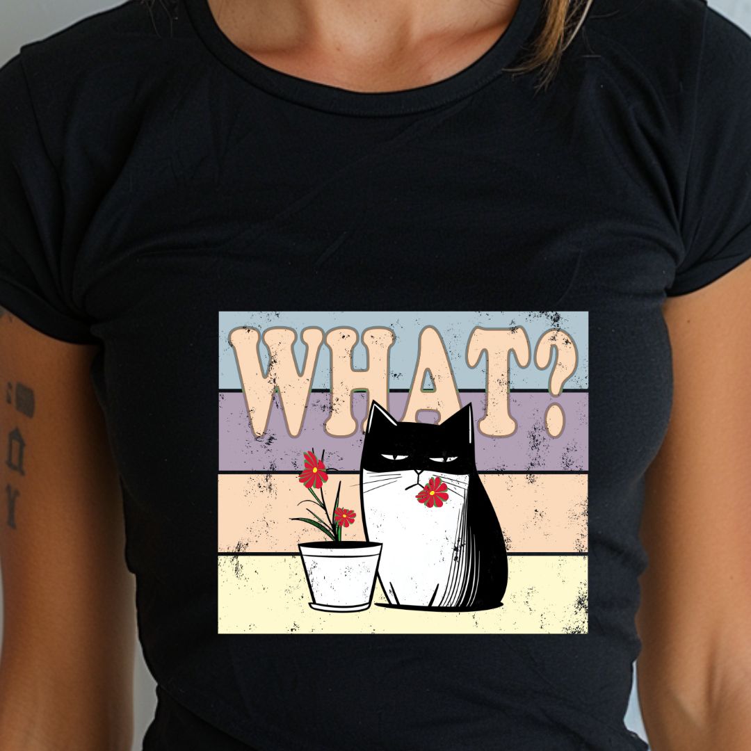 What? Unisex Soft-Style Cotton T-Shirt – Lightweight, Comfortable, and Sustainable