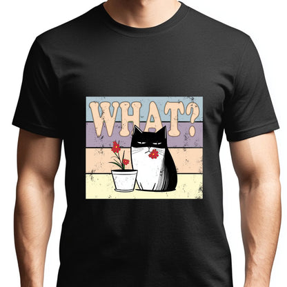 What? Unisex Soft-Style Cotton T-Shirt – Lightweight, Comfortable, and Sustainable