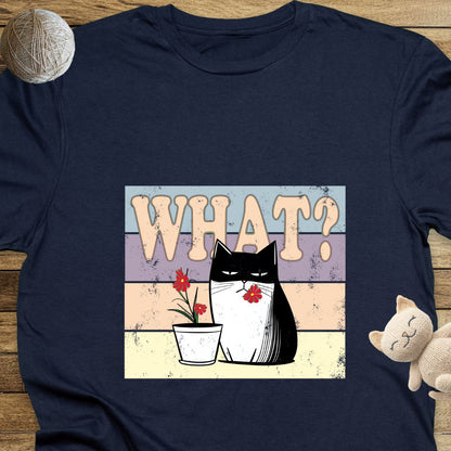 What? Unisex Soft-Style Cotton T-Shirt – Lightweight, Comfortable, and Sustainable