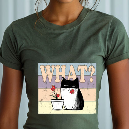 What? Unisex Soft-Style Cotton T-Shirt – Lightweight, Comfortable, and Sustainable