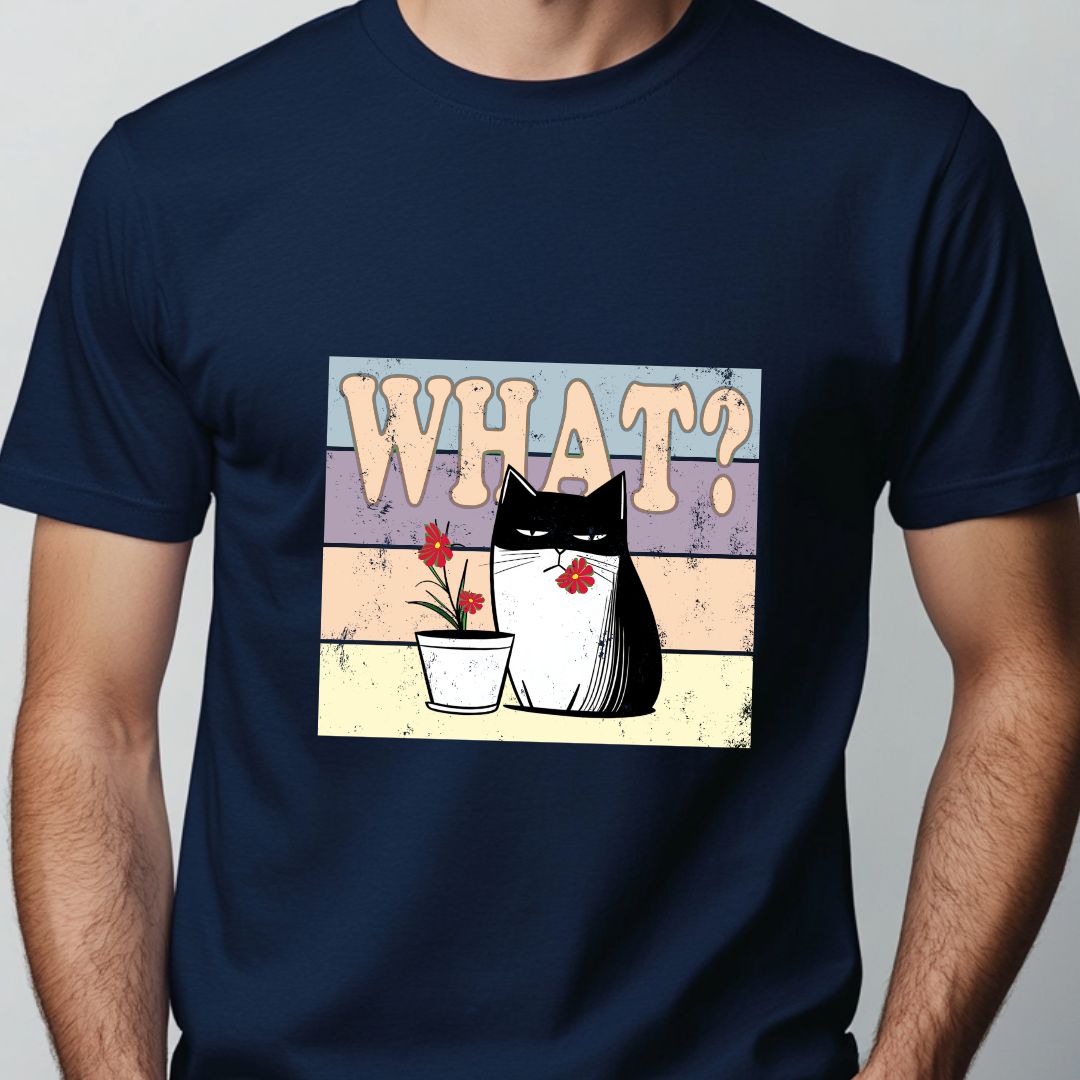 What? Unisex Soft-Style Cotton T-Shirt – Lightweight, Comfortable, and Sustainable