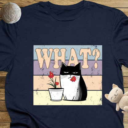 What? Unisex Soft-Style Cotton T-Shirt – Lightweight, Comfortable, and Sustainable