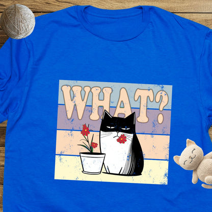 What? Unisex Soft-Style Cotton T-Shirt – Lightweight, Comfortable, and Sustainable