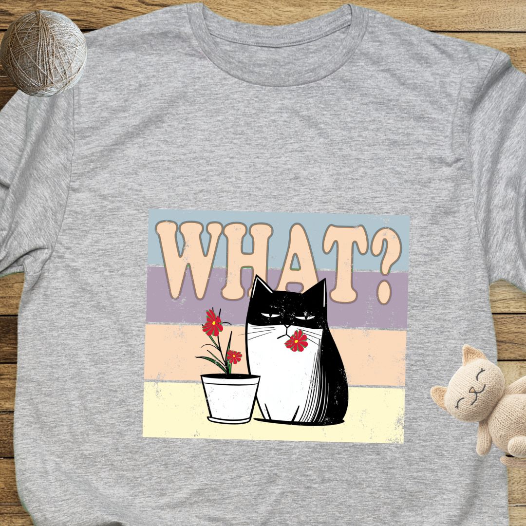 What? Unisex Soft-Style Cotton T-Shirt – Lightweight, Comfortable, and Sustainable