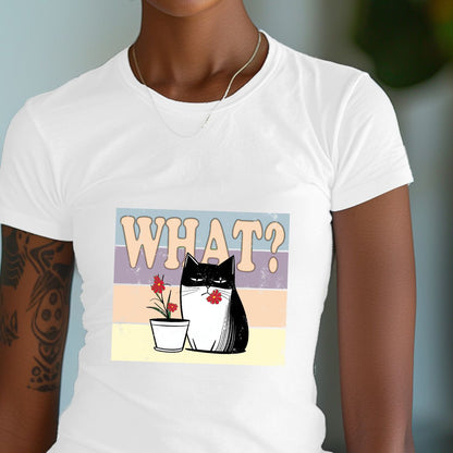 What? Unisex Soft-Style Cotton T-Shirt – Lightweight, Comfortable, and Sustainable