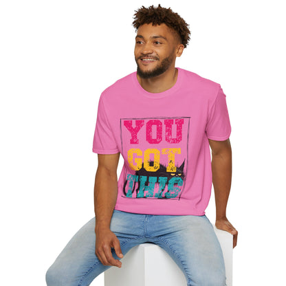 You Got This Unisex Soft-Style Cotton T-Shirt – Lightweight, Comfortable, and Sustainable