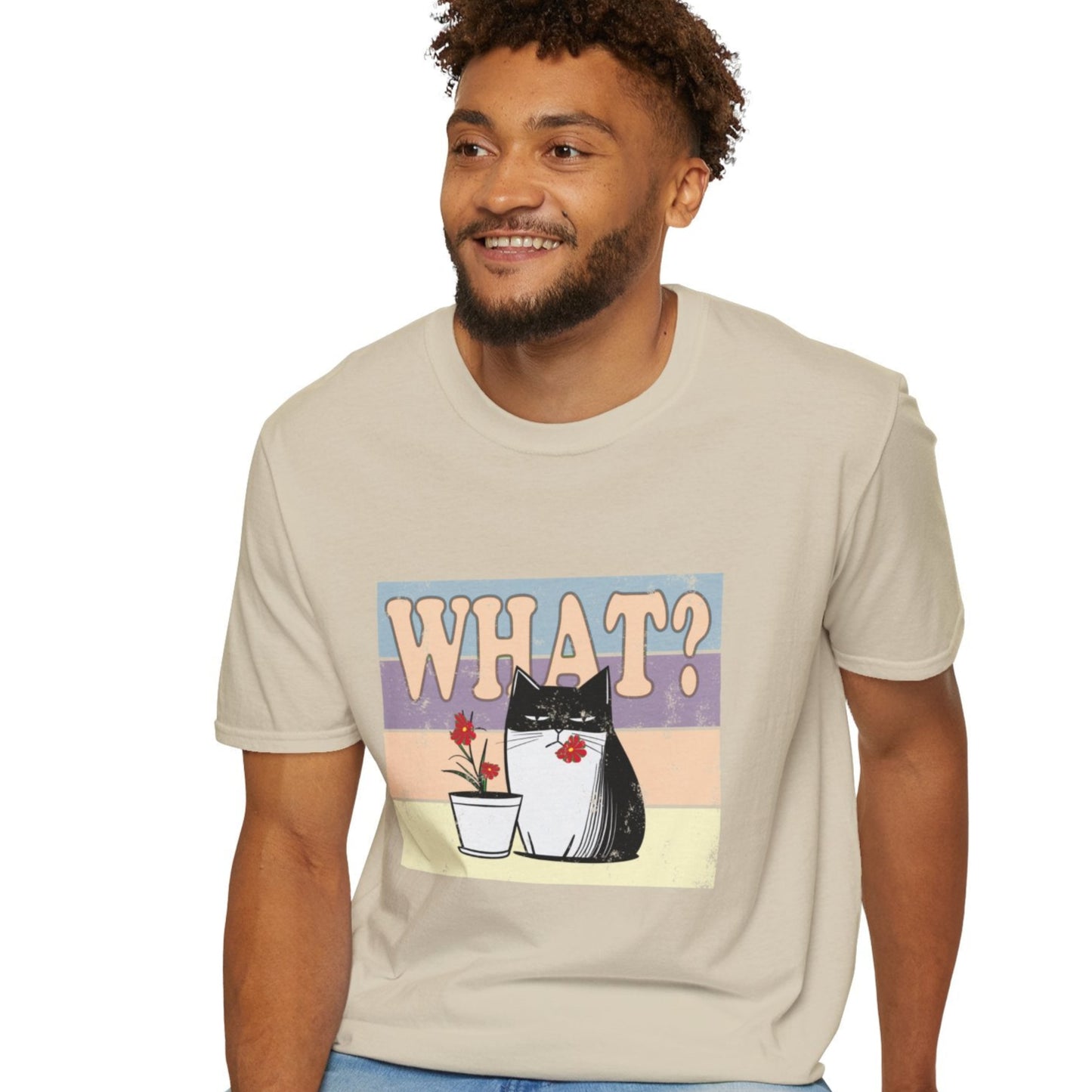 What? Unisex Soft-Style Cotton T-Shirt – Lightweight, Comfortable, and Sustainable