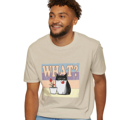 What? Unisex Soft-Style Cotton T-Shirt – Lightweight, Comfortable, and Sustainable