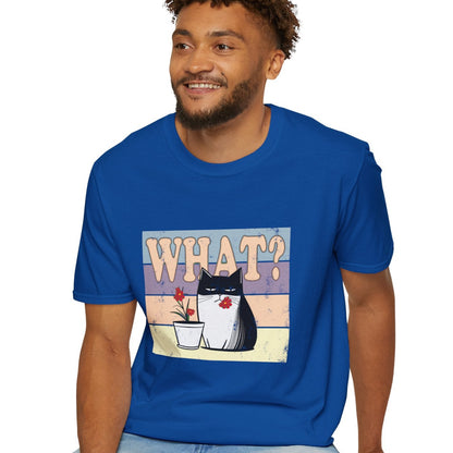 What? Unisex Soft-Style Cotton T-Shirt – Lightweight, Comfortable, and Sustainable