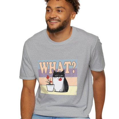 What? Unisex Soft-Style Cotton T-Shirt – Lightweight, Comfortable, and Sustainable