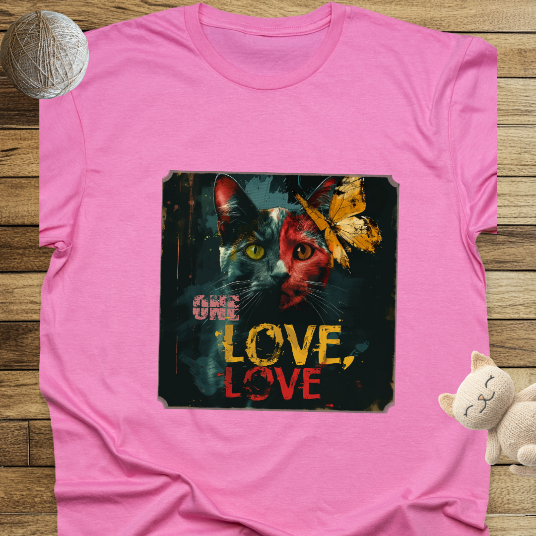 One Love Unisex Soft-Style Cotton T-Shirt – Lightweight, Comfortable, and Sustainable