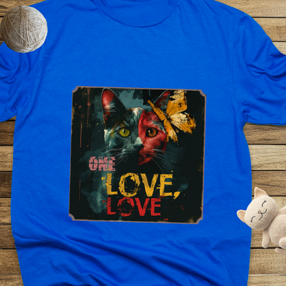 One Love Unisex Soft-Style Cotton T-Shirt – Lightweight, Comfortable, and Sustainable