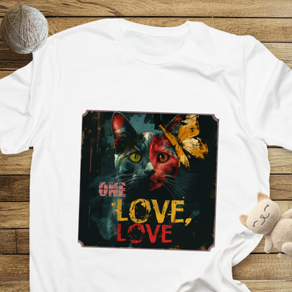 One Love Unisex Soft-Style Cotton T-Shirt – Lightweight, Comfortable, and Sustainable